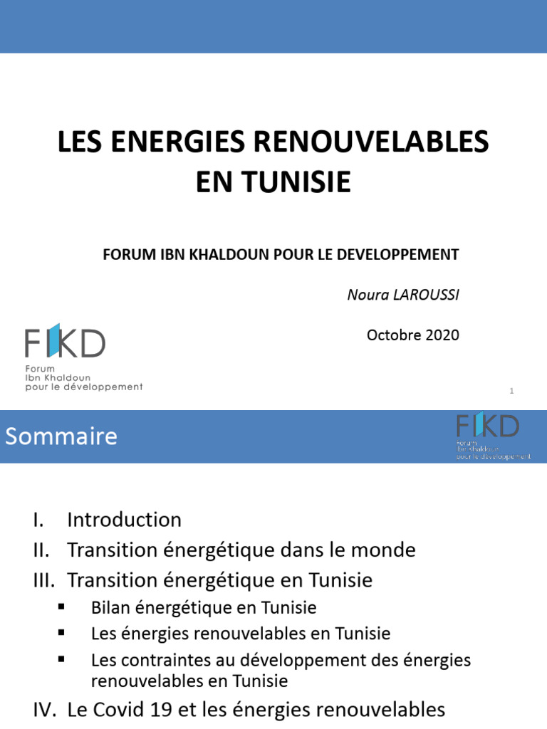 découvrez le forum des énergies renouvelables en tunisie, un espace d'échange et de partage pour stimuler les initiatives vertes et promouvoir les technologies durables. rejoignez des experts et passionnés pour discuter des dernières innovations et opportunités dans le secteur des énergies renouvelables en tunisie.