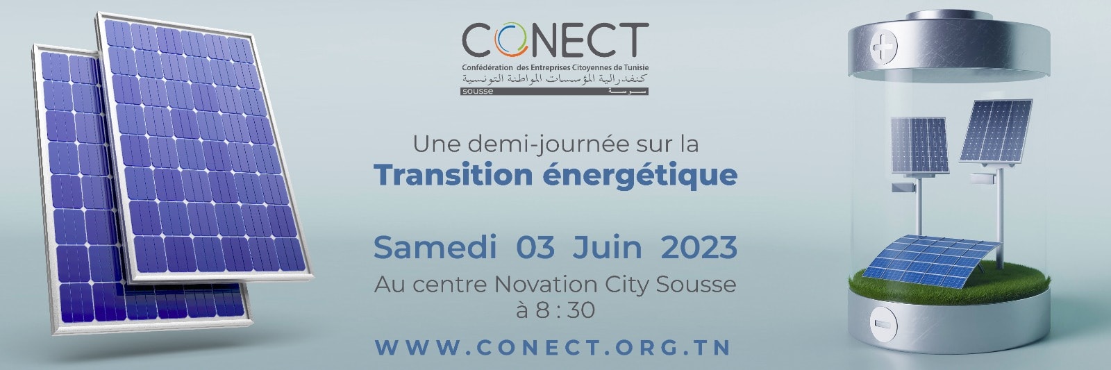 découvrez le forum énergies renouvelables en tunisie, un événement incontournable pour les professionnels et passionnés des énergies durables. participez à des discussions enrichissantes, des ateliers pratiques et échangez avec des experts du secteur pour promouvoir une transition énergétique responsable en tunisie.