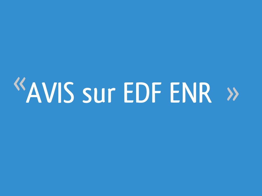 découvrez les avis sur edf : opinions, retours d'expérience et conseils pour mieux comprendre les services de l'énergie électrique en france. informez-vous sur les performances, la qualité du service client et les tarifs pour faire le meilleur choix.