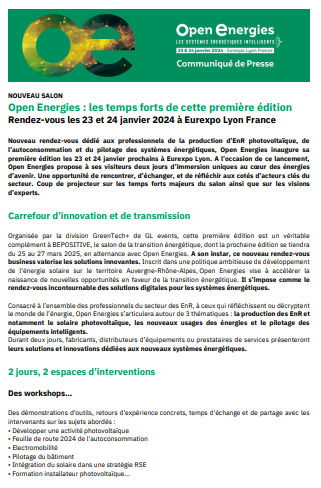 découvrez les avis sur open énergie, votre fournisseur d'énergie renouvelable. analysez des retours d'expérience, des conseils et des avis d'utilisateurs pour faire un choix éclairé sur vos besoins énergétiques.