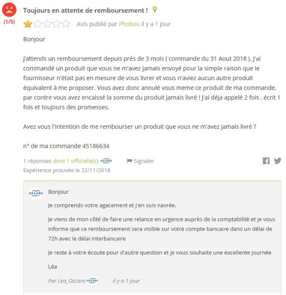 découvrez nos avis sur oscaro, le spécialiste des pièces auto en ligne. lisez les retours d'expérience des clients et trouvez des conseils pour vos achats en toute confiance.