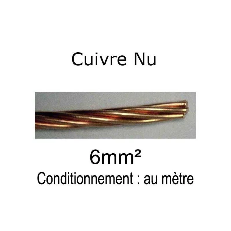 découvrez notre câble 6mm2, idéal pour vos projets électriques. résistant et flexible, il convient parfaitement aux installations domestiques et professionnelles. assurez la sécurité de votre réseau électrique avec un câble de qualité supérieure.