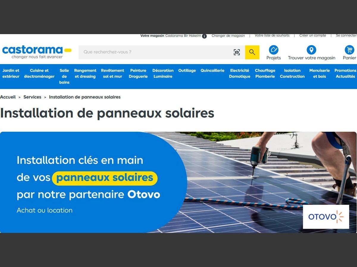 découvrez les panneaux solaires castorama, la solution idéale pour profiter d'une énergie renouvelable et réduire vos factures d'électricité. explorez notre large sélection de produits de qualité et bénéficiez des conseils d'experts pour une installation simple et efficace.
