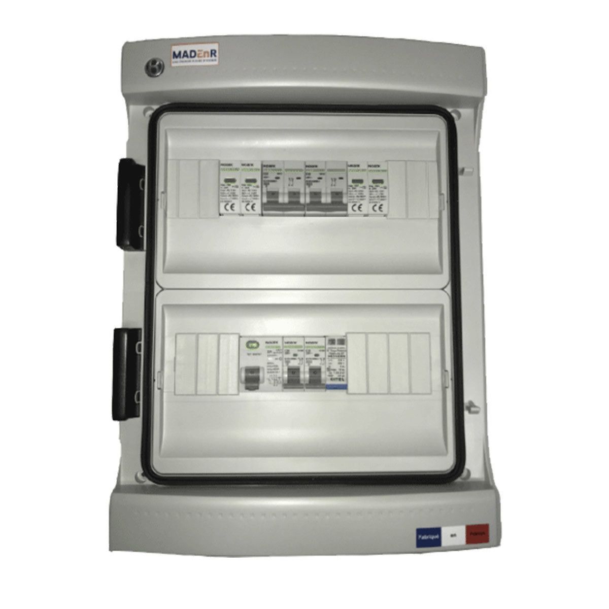 découvrez notre coffret ac photovoltaïque, une solution optimale pour la gestion de votre installation solaire. compact et performant, il garantit une distribution efficace de l'énergie produite tout en assurant une sécurité maximale. idéal pour les particuliers et les professionnels souhaitant maximiser leur production d'énergie renouvelable.