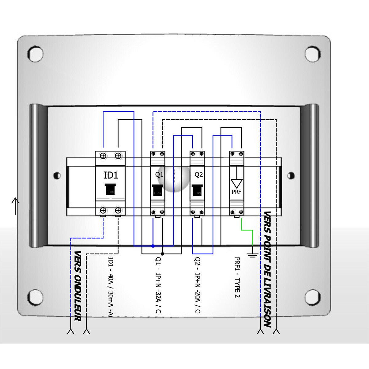 découvrez notre coffret ac photovoltaïque, idéal pour optimiser la performance de votre système solaire. conçu pour assurer une connexion sécurisée et efficace, il allie robustesse et technologie avancée pour une installation simplifiée et une gestion optimale de votre énergie renouvelable.
