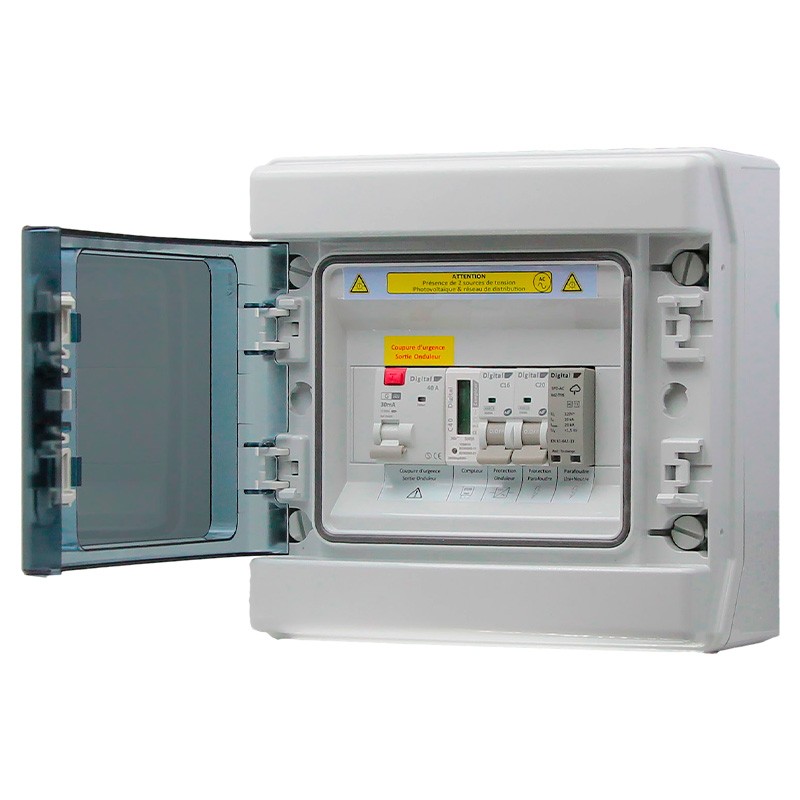 découvrez notre coffret ac photovoltaïque, une solution idéale pour optimiser votre installation solaire. profitez d'une protection fiable, d'une connexion facile et d'une performance accrue pour maximiser la production d'énergie renouvelable chez vous.