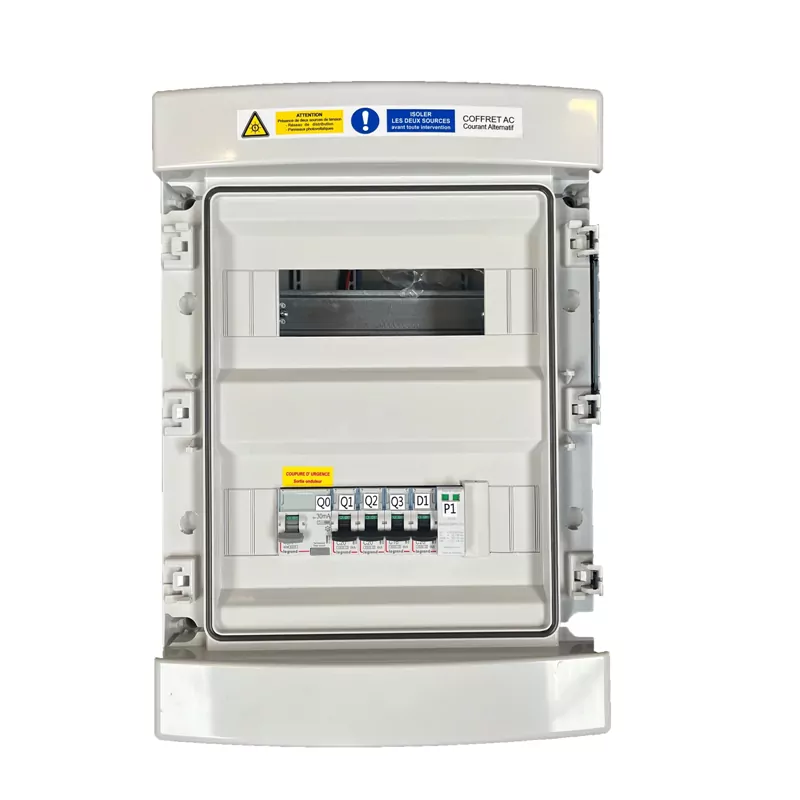 découvrez notre coffret ac pv, une solution innovante pour optimiser votre installation photovoltaïque. profitez d'une conception robuste et d'un design moderne, idéal pour assurer la sécurité et l'efficacité de vos panneaux solaires. parfait pour les professionnels et particuliers soucieux de l'énergie durable.