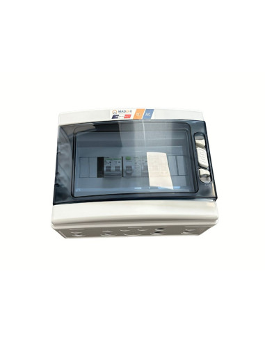 découvrez notre coffret protection dc, conçu pour offrir une sécurité optimale à vos appareils électriques. idéal pour les passionnés de technologie, ce coffret allie design moderne et fonctionnalité. protégez vos équipements des surtensions et des coups de foudre avec style.