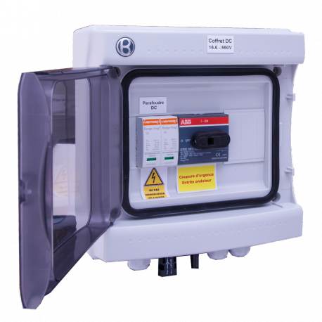 découvrez notre coffret protection dc, la solution idéale pour protéger vos appareils électroniques contre les surcharges et les surtensions. pratique et efficace, ce coffret allie sécurité et design moderne, parfait pour tous vos équipements.