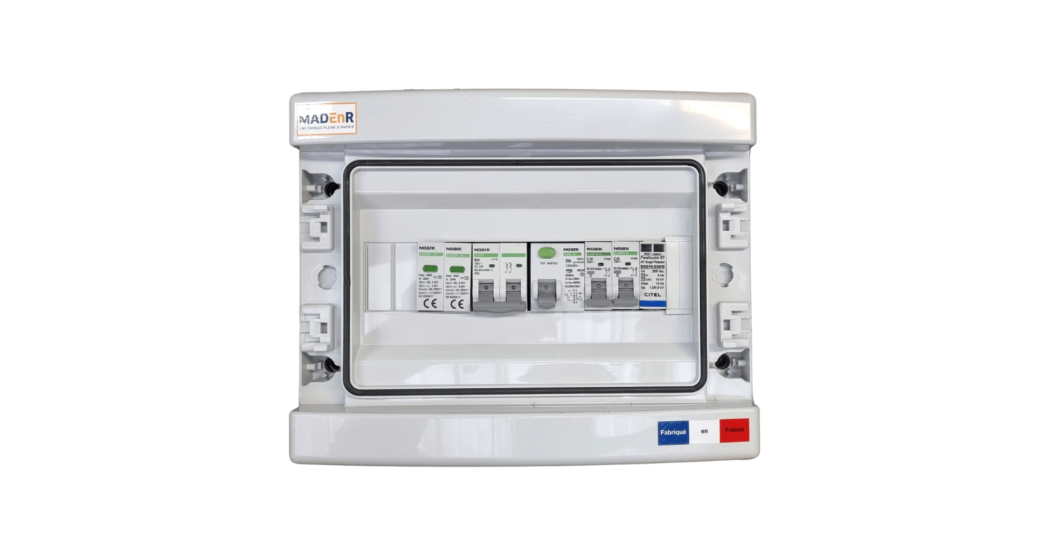 découvrez notre coffret de protection photovoltaïque, conçu pour assurer la sécurité et la longévité de vos installations solaires. profitez d'une protection optimale contre les surtensions et les intempéries, tout en maximisant l'efficacité de votre système. idéal pour particuliers et professionnels soucieux de préserver leur investissement dans l'énergie renouvelable.