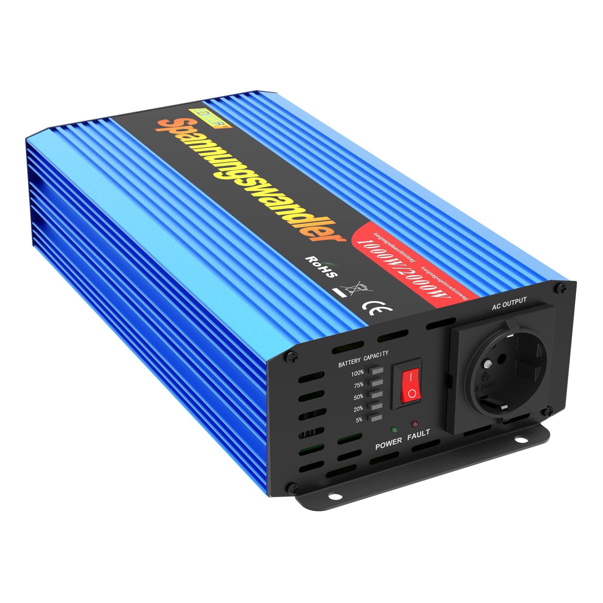 découvrez notre convertisseur 12v-220v, idéal pour alimenter vos appareils électroniques en déplacement. compact et performant, il vous permet de profiter d'une source d'énergie fiable où que vous soyez. parfait pour le camping, les voyages ou en cas de coupure de courant.