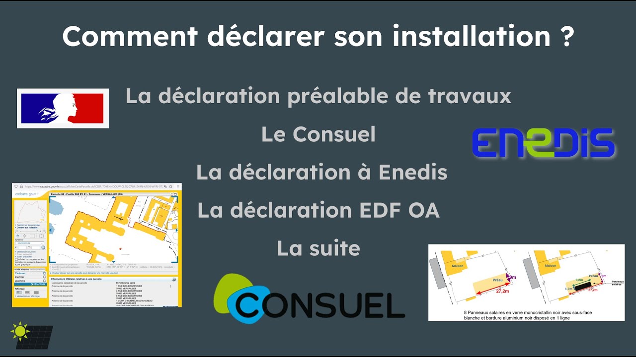 découvrez tout ce qu'il faut savoir sur la déclaration enedis pour l'installation de panneaux solaires. guide pratique pour faciliter vos démarches administratives et optimiser votre production d'énergie renouvelable.