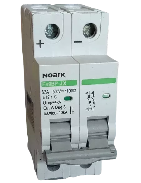 découvrez notre disjoncteur dc solaire, conçu pour assurer la sécurité de vos installations solaires. protégez votre équipement contre les surcharges et court-circuits tout en optimisant les performances de votre système photovoltaïque.