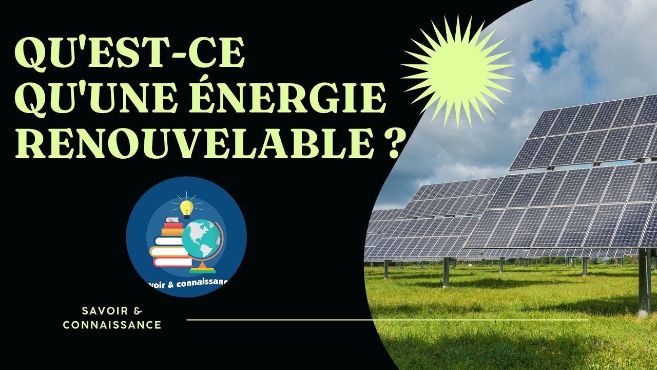découvrez l'univers de l'énergie renouvelable : des solutions écologiques et durables pour un avenir respectueux de l'environnement. informez-vous sur les différentes sources d'énergie, leurs avantages et comment elles peuvent transformer notre mode de vie et préserver notre planète.