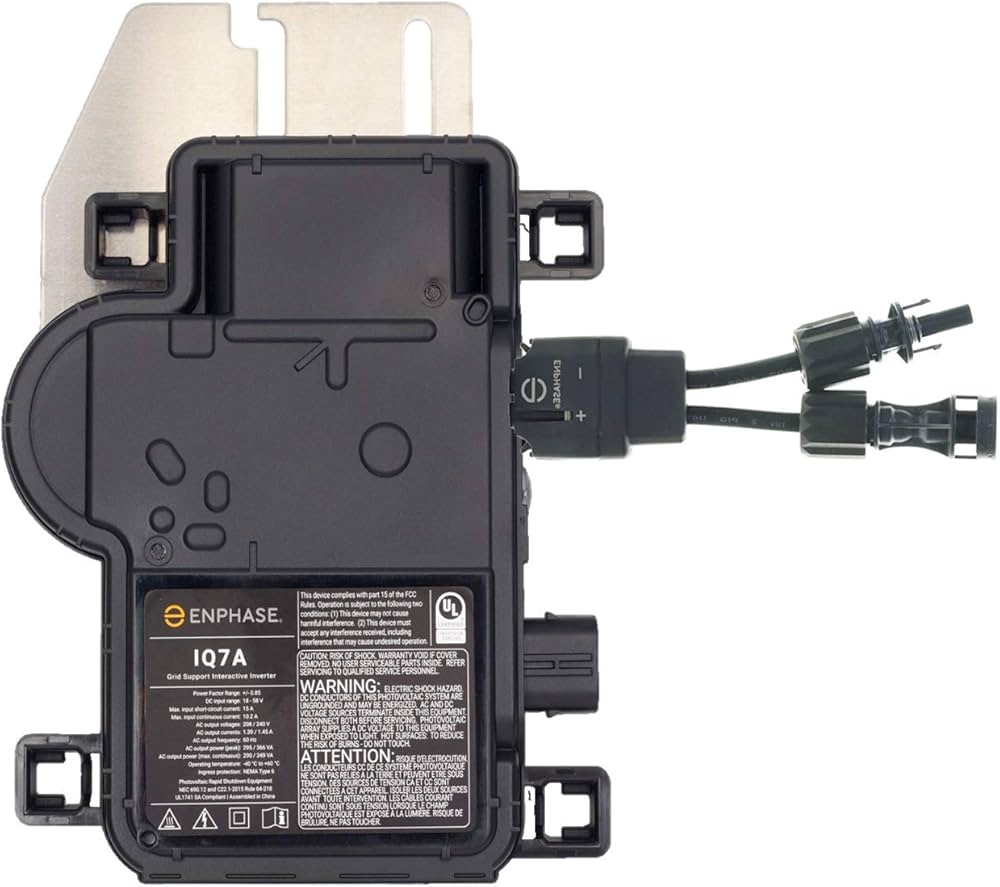 découvrez l'enphase iq7a, un micro-onduleur de pointe conçu pour optimiser la production d'énergie solaire. avec sa technologie avancée, il maximise l'efficacité et garantit un fonctionnement fiable pour vos installations photovoltaïques. idéal pour les particuliers et les professionnels souhaitant exploiter pleinement le potentiel de leur système solaire.
