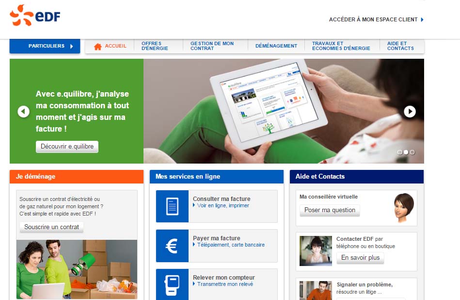 découvrez l'espace client edf, une plateforme intuitive pour gérer vos contrats, suivre votre consommation d'énergie, payer vos factures et obtenir une assistance personnalisée. profitez d'un accès facile à toutes vos informations énergétiques.