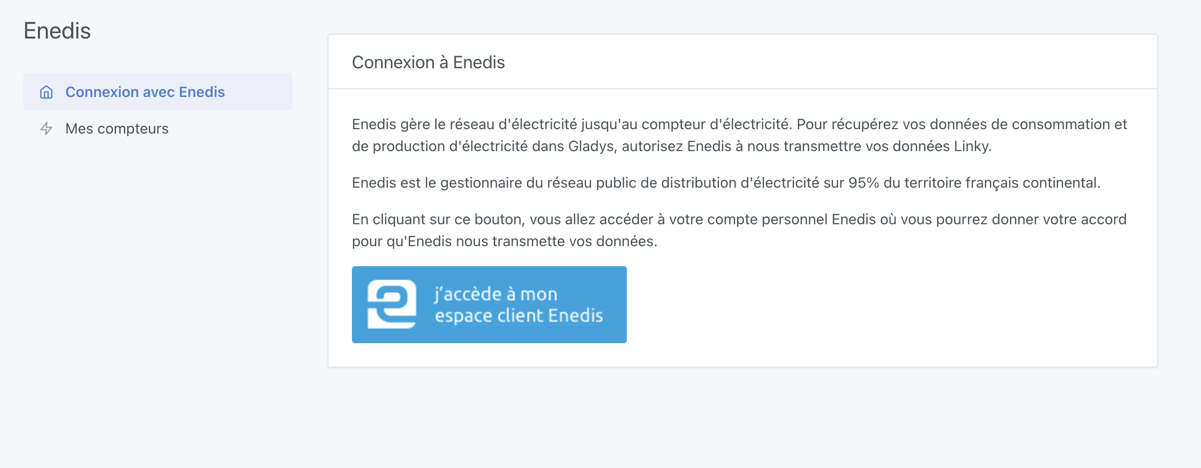 accédez à votre espace client enedis pour gérer votre contrat, suivre votre consommation d'électricité et bénéficier d'un service client personnalisé. simplifiez vos démarches et restez informé en temps réel.