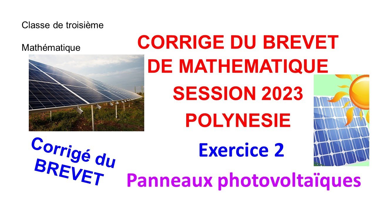 découvrez des exercices pratiques sur l'énergie photovoltaïque pour comprendre son fonctionnement, ses avantages et son intégration dans notre quotidien. apprenez à optimiser l'utilisation de l'énergie solaire grâce à des activités variées et des études de cas.