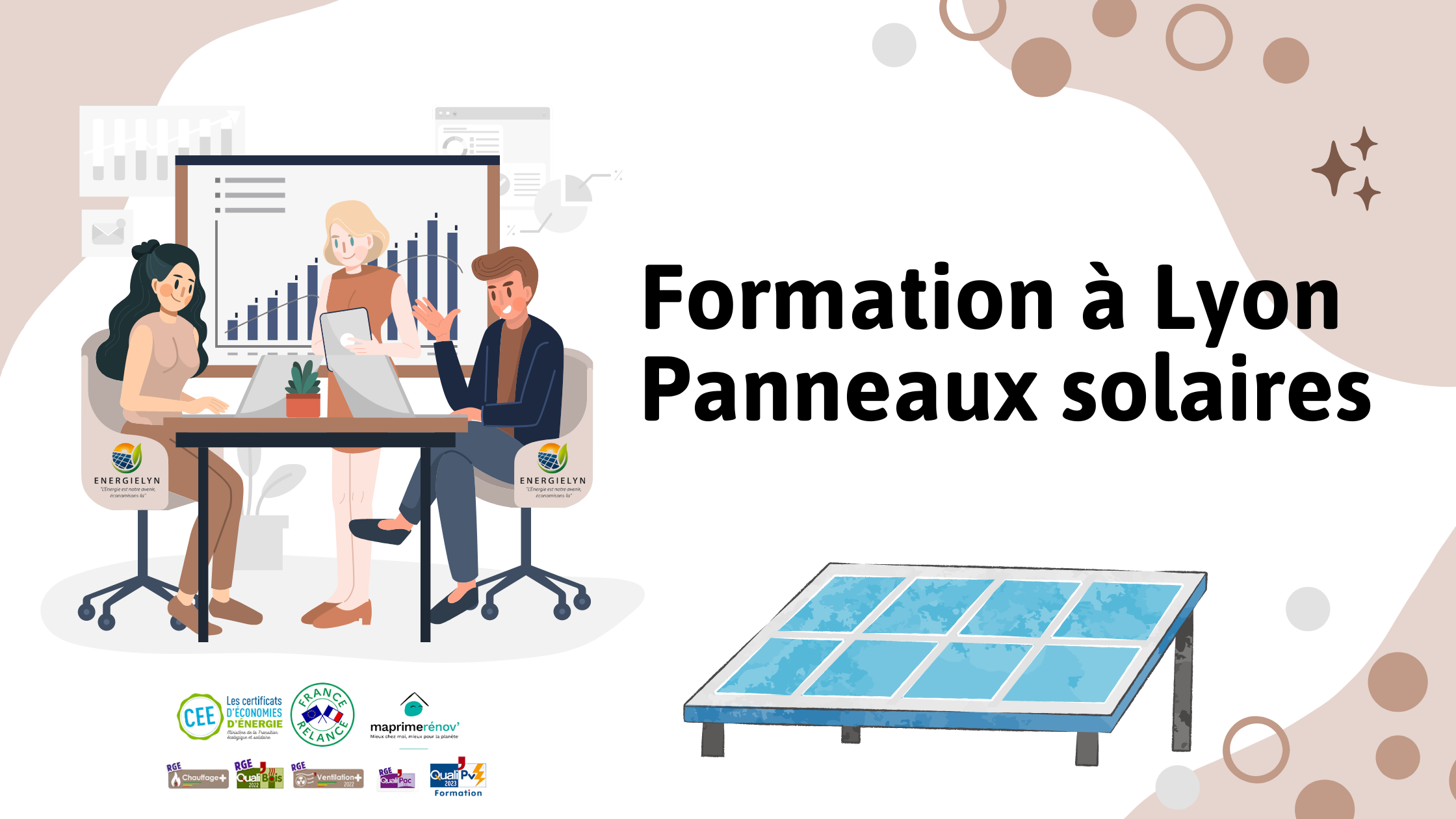 découvrez notre formation photovoltaïque à lyon et apprenez à maîtriser les technologies solaires pour optimiser l'énergie renouvelable. formation pratique et théorique adaptée à tous les niveaux.