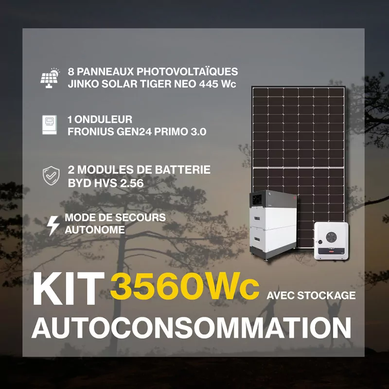 découvrez notre kit photovoltaïque pour autoconsommation, une solution innovante et éco-responsable pour réduire vos factures d'électricité tout en utilisant l'énergie solaire. facile à installer et conçu pour maximiser votre production d'énergie, ce kit s'adapte à tous types de domiciles. investissez dans votre indépendance énergétique dès aujourd'hui !