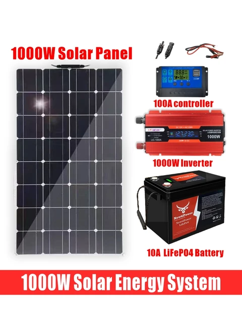découvrez notre kit solaire 1000w, idéal pour alimenter vos appareils en énergie renouvelable. facile à installer et performant, il vous permet de profiter d'une autonomie énergétique tout en réduisant votre empreinte carbone. parfait pour les projets domestiques ou en plein air.