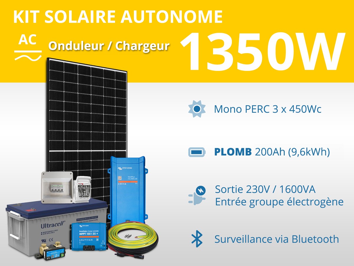 découvrez notre kit solaire autonome, une solution écologique et économique pour produire votre propre énergie. idéal pour les maisons, les camping-cars ou les activités de plein air, ce kit vous permet de profiter d'une autonomie énergétique tout en respectant l'environnement.