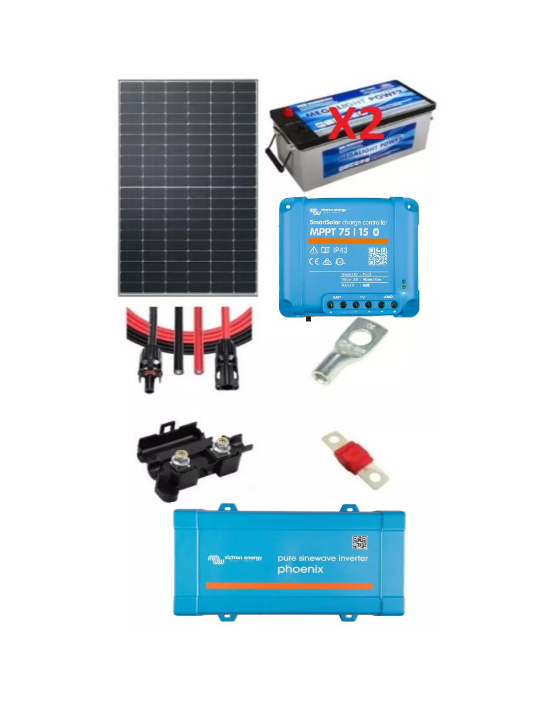 découvrez notre kit solaire autonome, une solution écologique et économique pour produire votre propre électricité. facile à installer, ce kit est parfait pour alimenter vos appareils en toute indépendance, que ce soit à la maison, en camping ou en voyage. profitez d'une énergie renouvelable et réduisez votre empreinte carbone dès aujourd'hui !