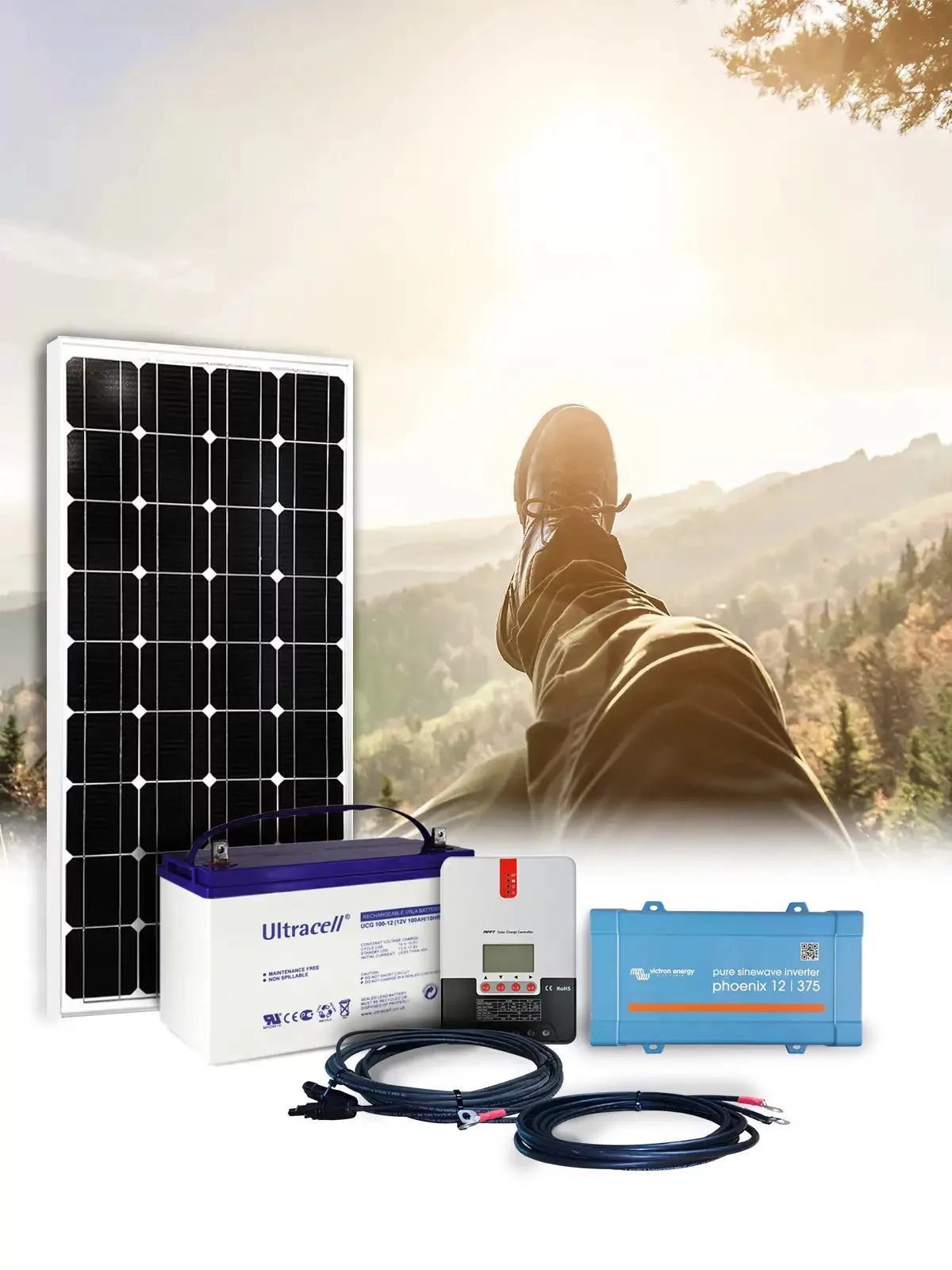 découvrez notre kit solaire autonomie, la solution idéale pour produire votre propre énergie verte. conçu pour maximiser votre indépendance énergétique, il vous permet de profiter d'une source d'énergie renouvelable et durable. parfait pour les habitations hors réseau ou pour réduire vos factures d'électricité !