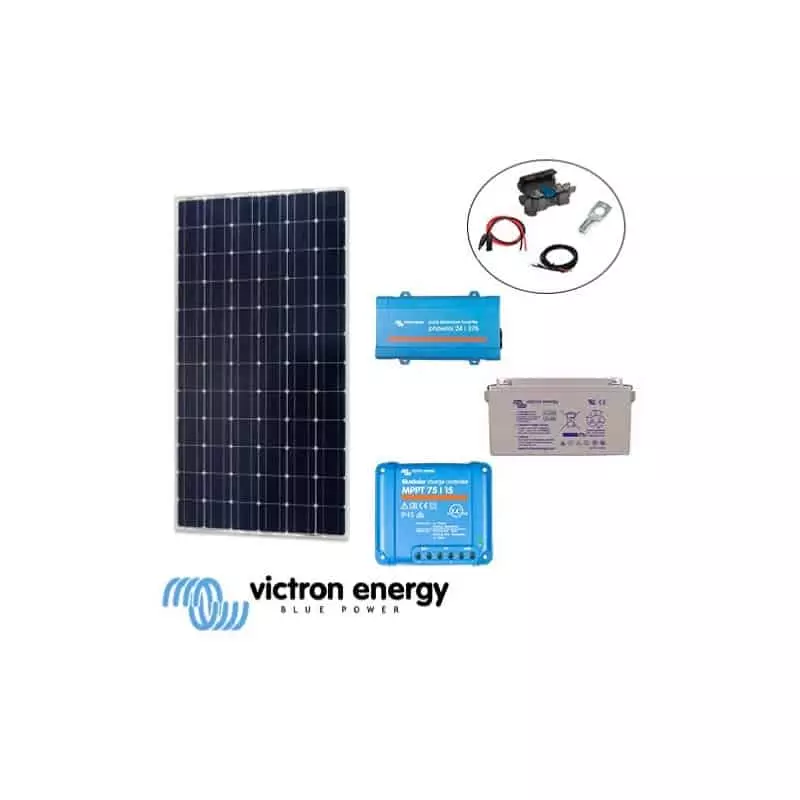 découvrez le kit solaire victron, une solution idéale pour vous offrir une autonomie énergétique optimale. conçu pour la performance et la durabilité, ce kit vous permet de profiter de l'énergie solaire partout où vous allez. parfait pour les camping-cars, les bateaux, ou pour votre maison, il allie innovation et fiabilité.