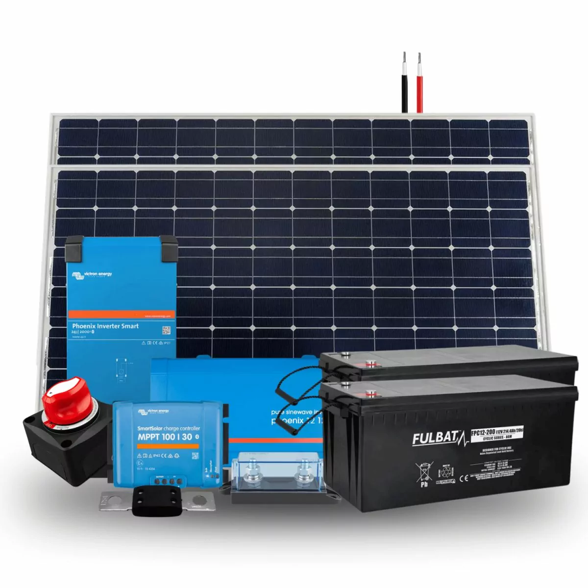 découvrez le kit solaire victron, parfait pour alimenter vos appareils en toute autonomie. profitez d'une solution énergétique fiable et performante pour vos voyages, camping ou projets hors réseau.