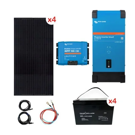 découvrez le kit solaire victron, une solution complète et efficace pour produire votre propre énergie renouvelable. idéal pour les camping-cars, bateaux et maisons hors réseau, ce kit offre une performance optimale et une technologie de pointe pour maximiser votre autonomie énergétique.