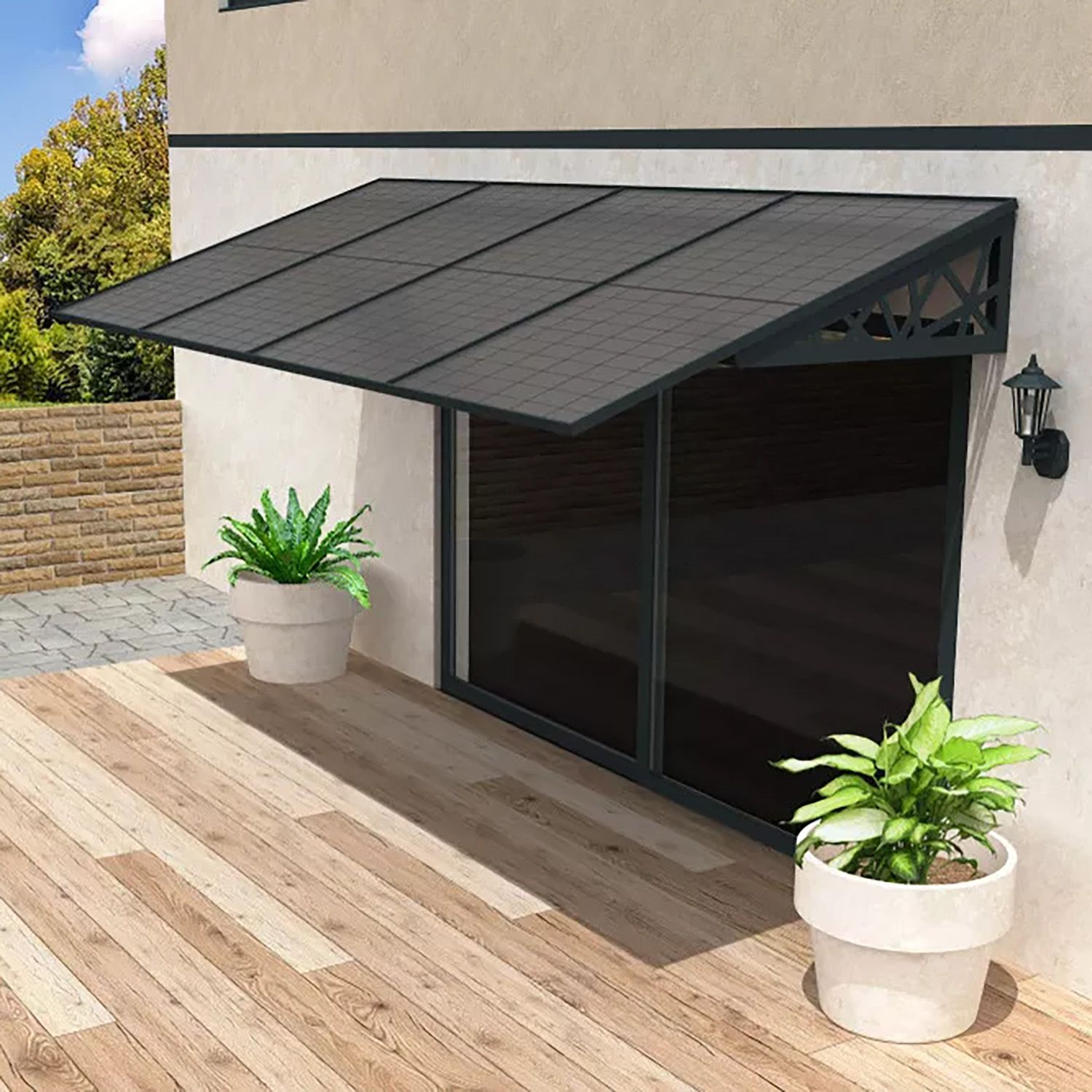 découvrez la marquise pv, une solution élégante et fonctionnelle pour protéger vos entrées tout en apportant une touche de style à votre façade. idéale pour abriter vos portes et fenêtres des intempéries, la marquise pv allie design moderne et durabilité. explorez notre gamme et trouvez le modèle parfait pour embellir votre habitat.