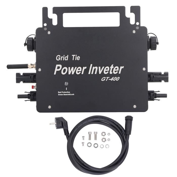 découvrez le micro-onduleur 400w, conçu pour optimiser la performance de vos systèmes photovoltaïques. idéal pour les installations résidentielles, il garantit une conversion efficace de l'énergie solaire tout en assurant une fiabilité à long terme. profitez d'une technologie avancée pour une production d'énergie maximale.