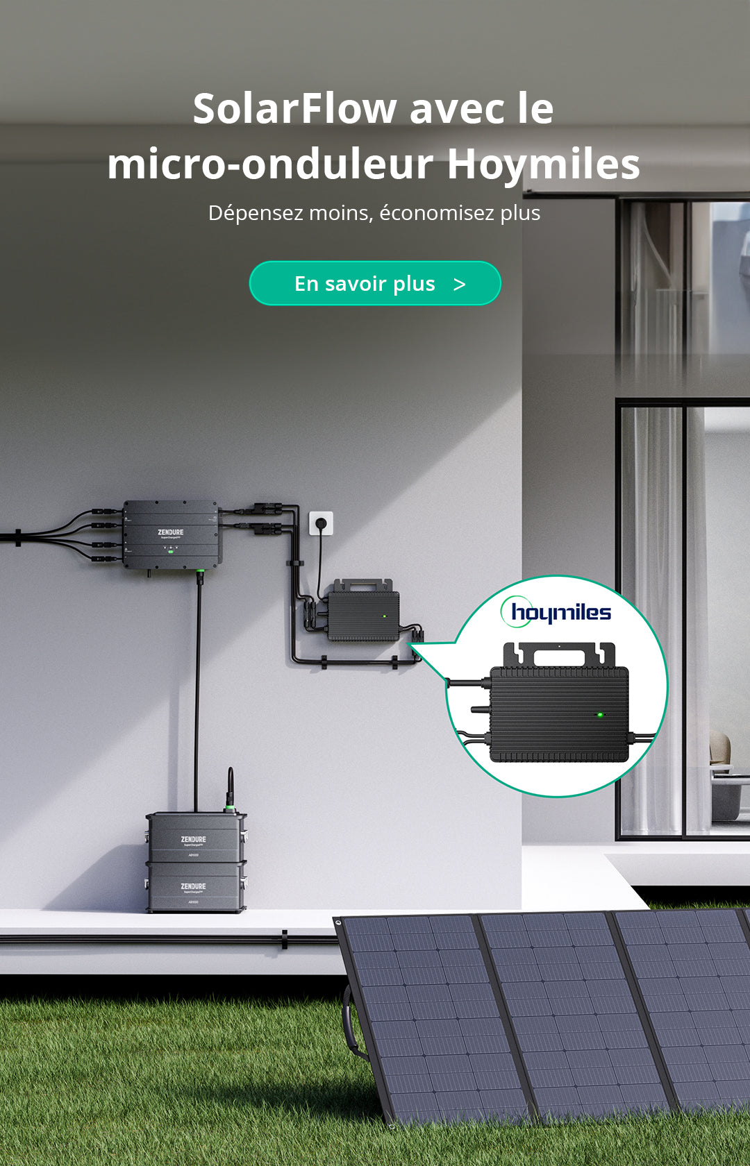 découvrez les micro-onduleurs hoymiles, la solution idéale pour optimiser la production d'énergie solaire de vos panneaux photovoltaïques. fiables, efficaces et faciles à installer, ces micro-onduleurs garantissent un rendement maximal tout en offrant une surveillance en temps réel via une application intuitive. améliorez votre installation solaire avec hoymiles et profitez d'une énergie verte et rentable!