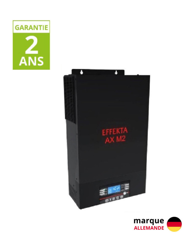 découvrez notre onduleur hybride 5kva, la solution idéale pour garantir une alimentation électrique stable et fiable. conçu pour allier performance et efficacité énergétique, cet onduleur s'adapte parfaitement aux besoins de votre maison ou de votre entreprise. ne laissez plus les coupures de courant perturber votre quotidien !