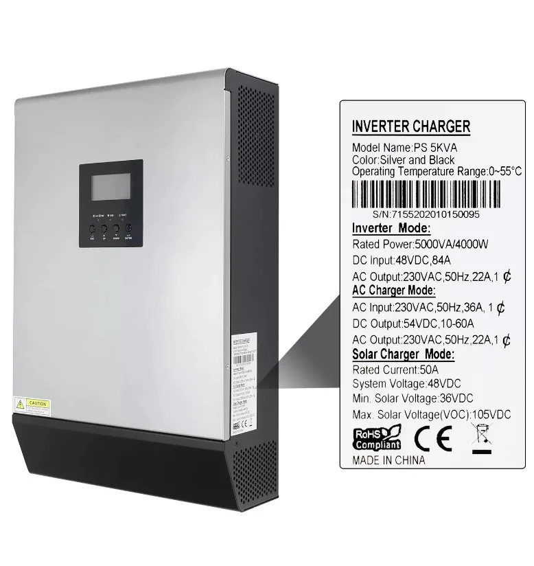 découvrez notre onduleur hybride 5kva, idéal pour optimiser votre consommation d'énergie et garantir une alimentation électrique ininterrompue. performant et écoénergétique, cet onduleur s'adapte parfaitement aux besoins des foyers et des petites entreprises, offrant ainsi une solution fiable et durable.