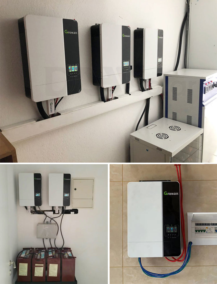 découvrez l'onduleur hybride 5kw growatt, une solution énergétique innovante alliant performance et fiabilité. idéal pour optimiser votre consommation d'énergie solaire, cet onduleur assure une gestion intelligente de l'énergie tout en réduisant vos factures d'électricité. parfait pour les maisons et les entreprises, investissez dans une technologie durable et respectueuse de l'environnement.