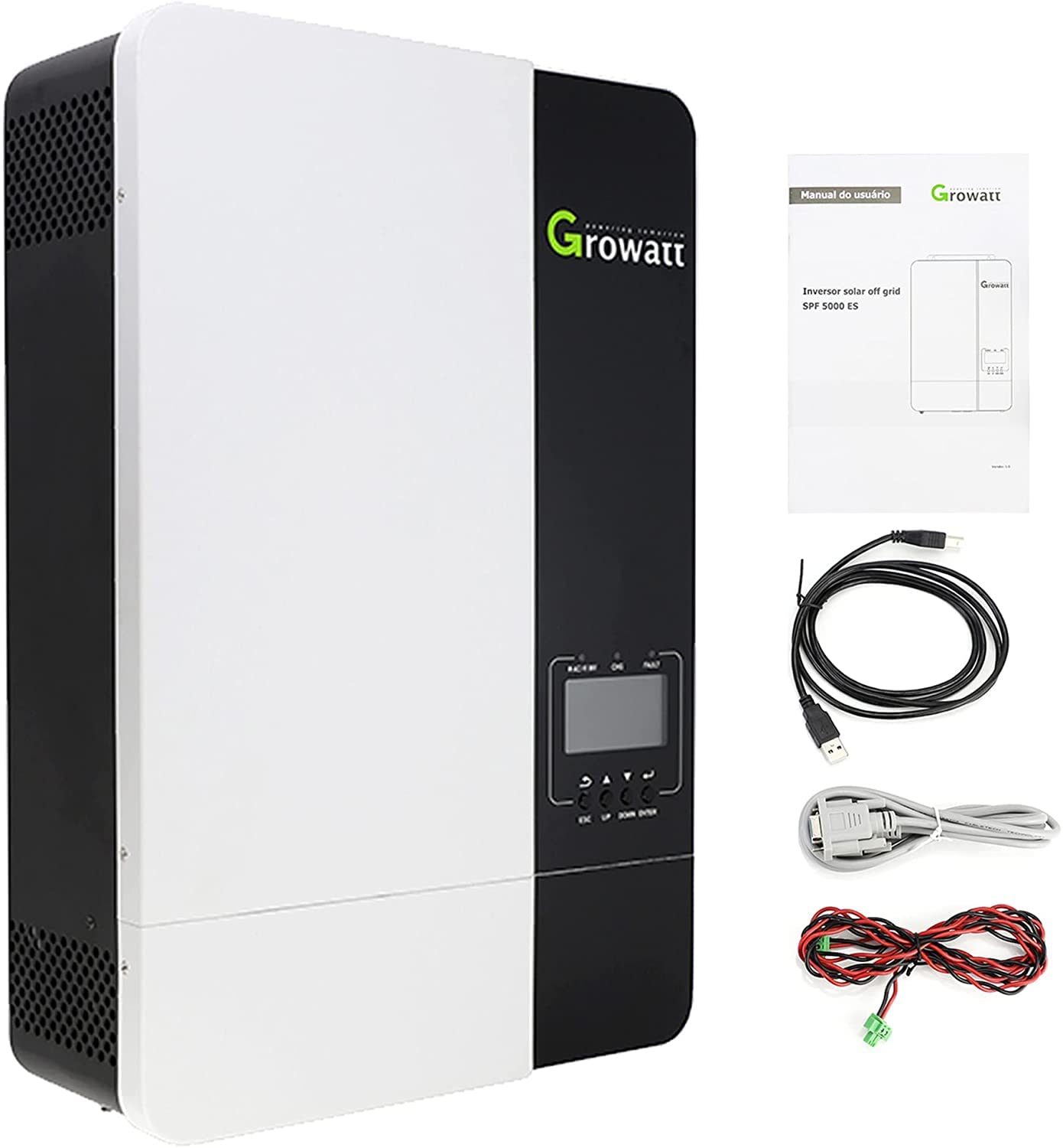 découvrez l'onduleur hybride 5kw growatt, une solution efficace et fiable pour optimiser votre production d'énergie solaire. idéal pour les maisons et petites entreprises, cet onduleur combine performance et simplicité d'utilisation, garantissant une gestion intelligente de l'énergie renouvelable.