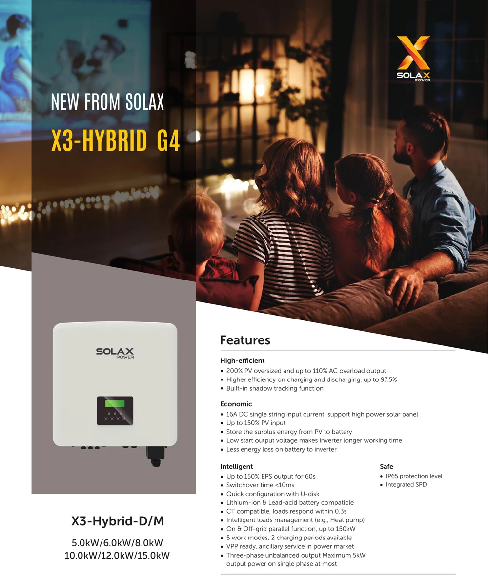 découvrez les ondulers solax, une solution innovante pour optimiser votre production d'énergie solaire. performants et fiables, ces ondulers garantissent une conversion efficace de l'énergie solaire en électricité, tout en offrant des fonctionnalités avancées pour contrôler et surveiller votre système photovoltaïque. idéaux pour les particuliers et les professionnels, les ondulers solax vous aident à réduire vos factures d'énergie tout en préservant l'environnement.