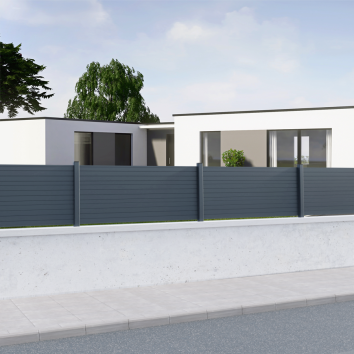 découvrez notre gamme de palissades photovoltaïques (pv) pour allier esthétisme et production d'énergie verte. idéales pour délimiter vos espaces tout en valorisant votre investissement, nos palissades pv s'intègrent harmonieusement dans votre environnement tout en contribuant à une réduction de votre empreinte carbone.