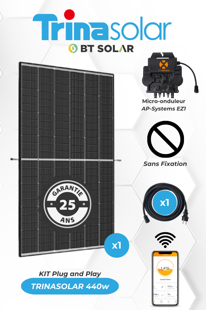 découvrez le panneau solaire trina vertex 405w, une solution énergétique performante et durable, idéale pour maximiser votre production d'électricité tout en réduisant votre empreinte carbone. profitez d'une technologie avancée et d'un rendement optimal pour vos projets d'énergie renouvelable.