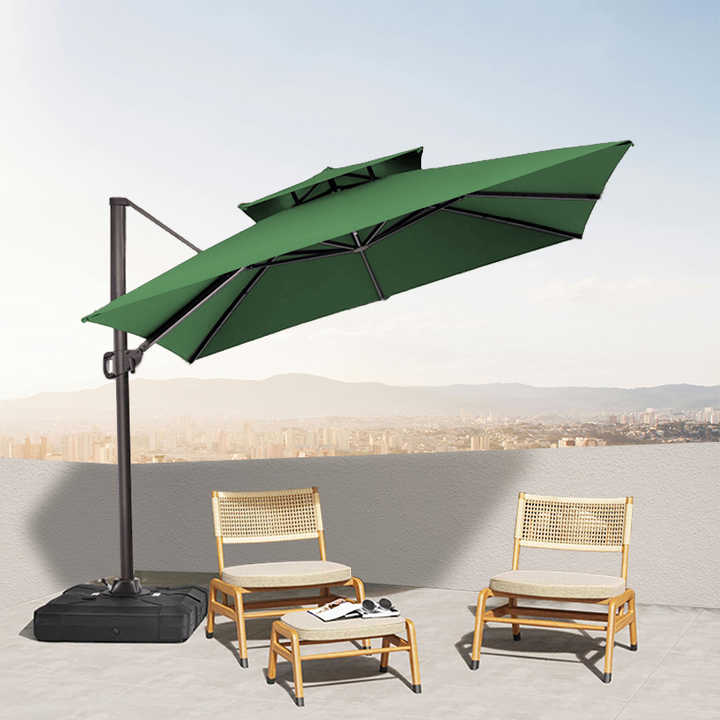 découvrez notre parasol solaire, l'accessoire idéal pour profiter de votre jardin tout en restant à l'ombre. avec son design élégant et sa fonctionnalité innovante, il recharge vos appareils électroniques tout en vous protégeant des rayons du soleil. parfait pour les journées ensoleillées !