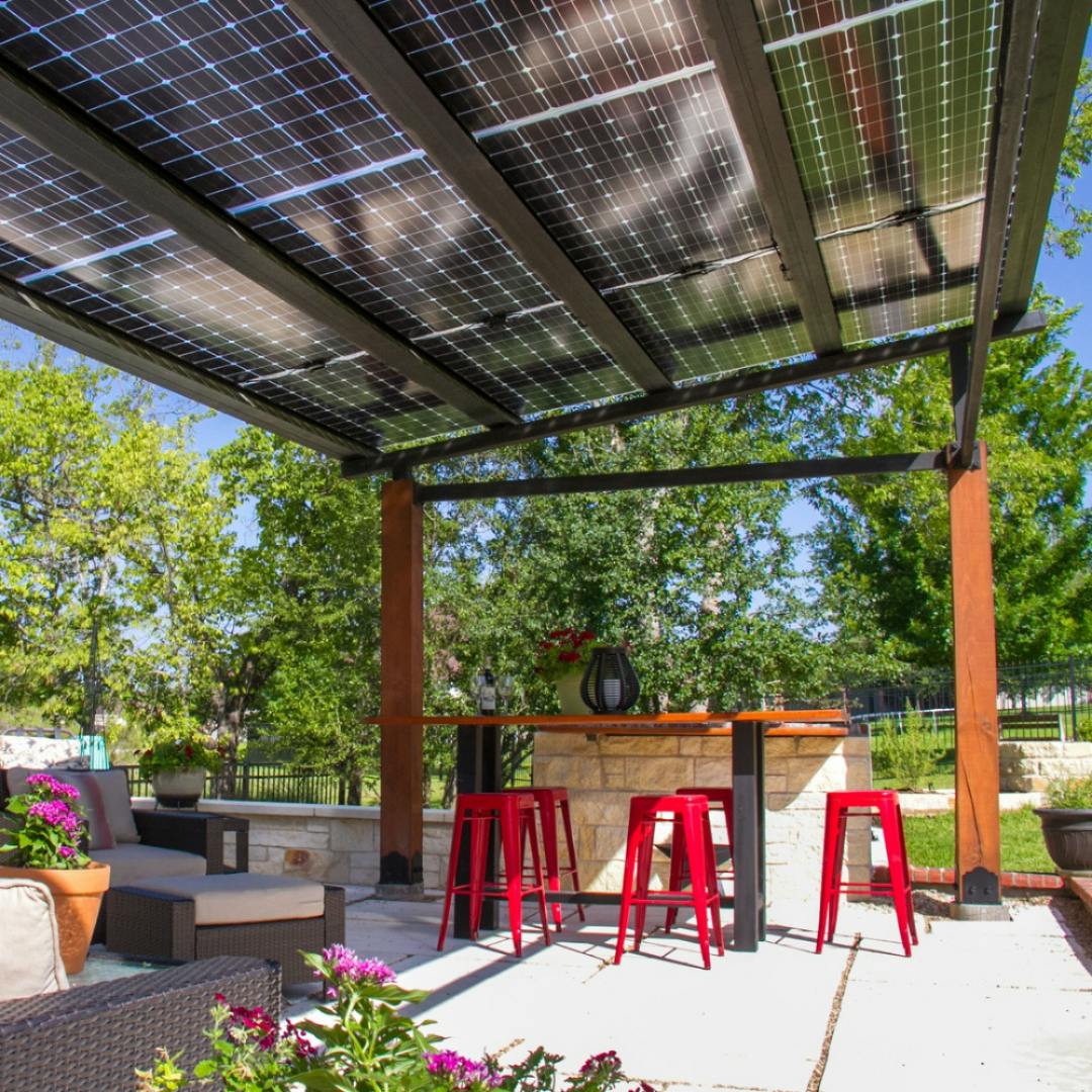 découvrez nos pergolas solaires modernes qui allient design et durabilité. profitez d'un espace extérieur agréable tout en bénéficiant d'une énergie renouvelable pour des moments de détente au soleil. idéales pour embellir votre jardin ou terrasse, nos pergolas solaires sont la solution parfaite pour allier confort et écologie.