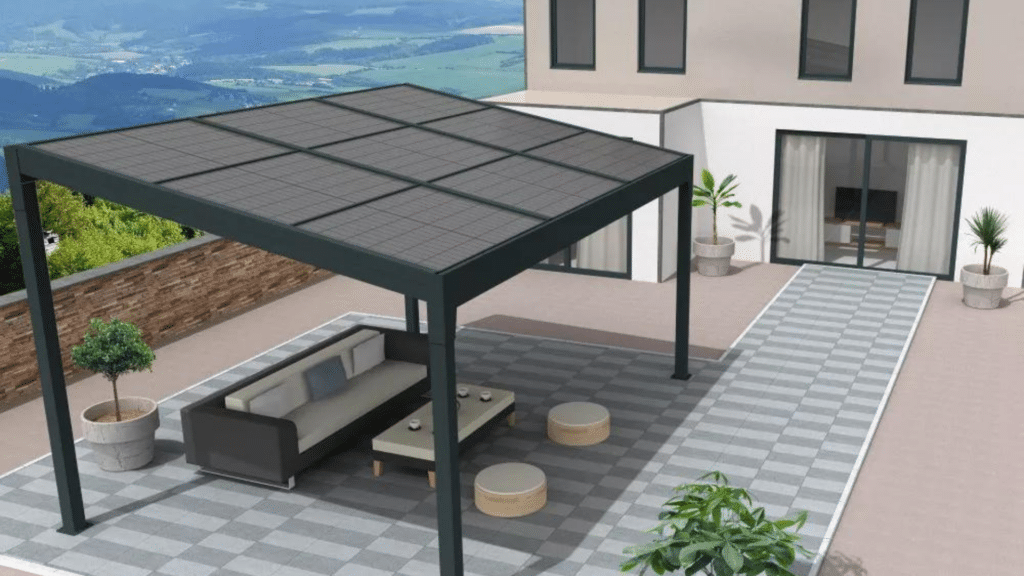 découvrez notre pergola solaire, une solution élégante et moderne pour profiter de votre extérieur tout en bénéficiant d'une protection solaire optimale. créez un espace de vie agréable et harmonieux, tout en réalisant des économies d'énergie grâce à son système innovant.