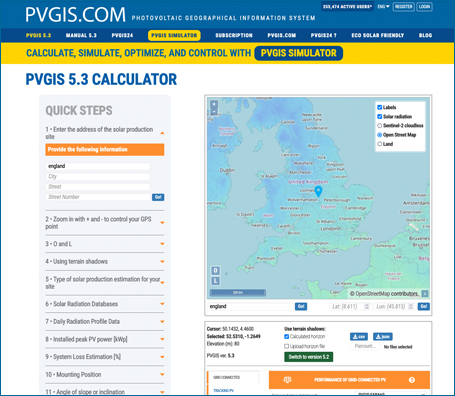 découvrez pv gis, un outil innovant pour l'évaluation et la planification des projets photovoltaïques. optimisez vos installations solaires grâce à des données précises et des analyses avancées.