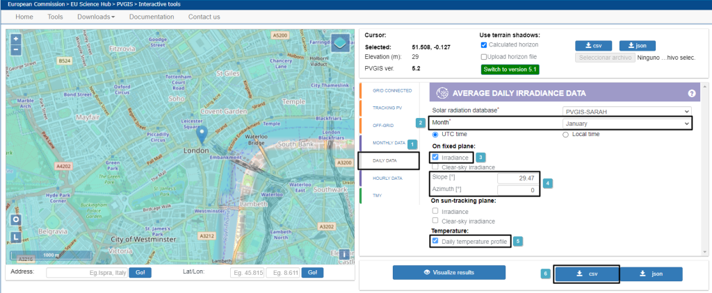 découvrez pvgis, l'outil incontournable pour l'évaluation du potentiel solaire en europe. accédez à des données précises sur l'irradiation solaire et optimisez vos projets d'énergie renouvelable grâce à des fonctionnalités avancées et une interface conviviale.