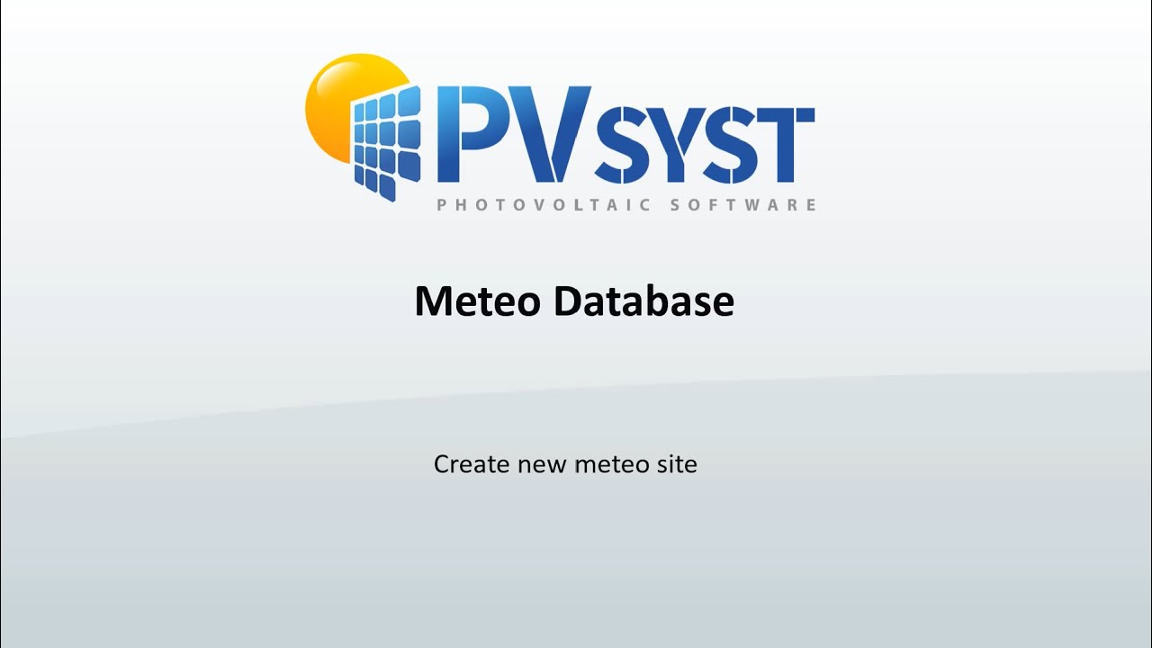 pvsyst est un logiciel de simulation puissant et intuitif pour la conception et l'analyse de systèmes photovoltaïques. il permet aux ingénieurs et aux professionnels de l'énergie solaire d'optimiser leurs projets, d'évaluer la performance des installations et de réaliser des études de faisabilité grâce à des outils avancés et des données précises.