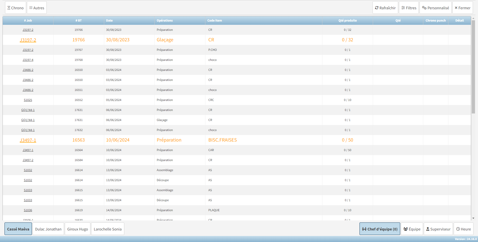 découvrez notre solution de saisie de production, optimisée pour améliorer l'efficacité et la précision de votre gestion de production. simplifiez vos processus et gagnez du temps grâce à notre interface intuitive.