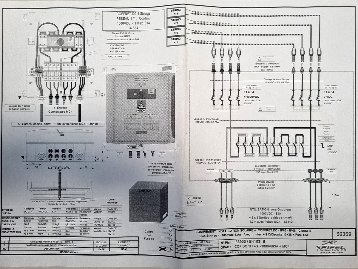découvrez notre schéma détaillé des coffrets ac pour installations photovoltaïques (pv). optimisez votre projet solidaire avec des conseils pratiques et des illustrations claires pour la mise en place de votre système d'énergie renouvelable.