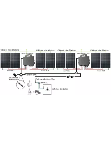 découvrez comment un schéma de système photovoltaïque avec batterie peut optimiser votre consommation d'énergie. apprenez les avantages d'une installation solaire combinée avec un stockage par batterie pour une autonomie énergétique maximale.